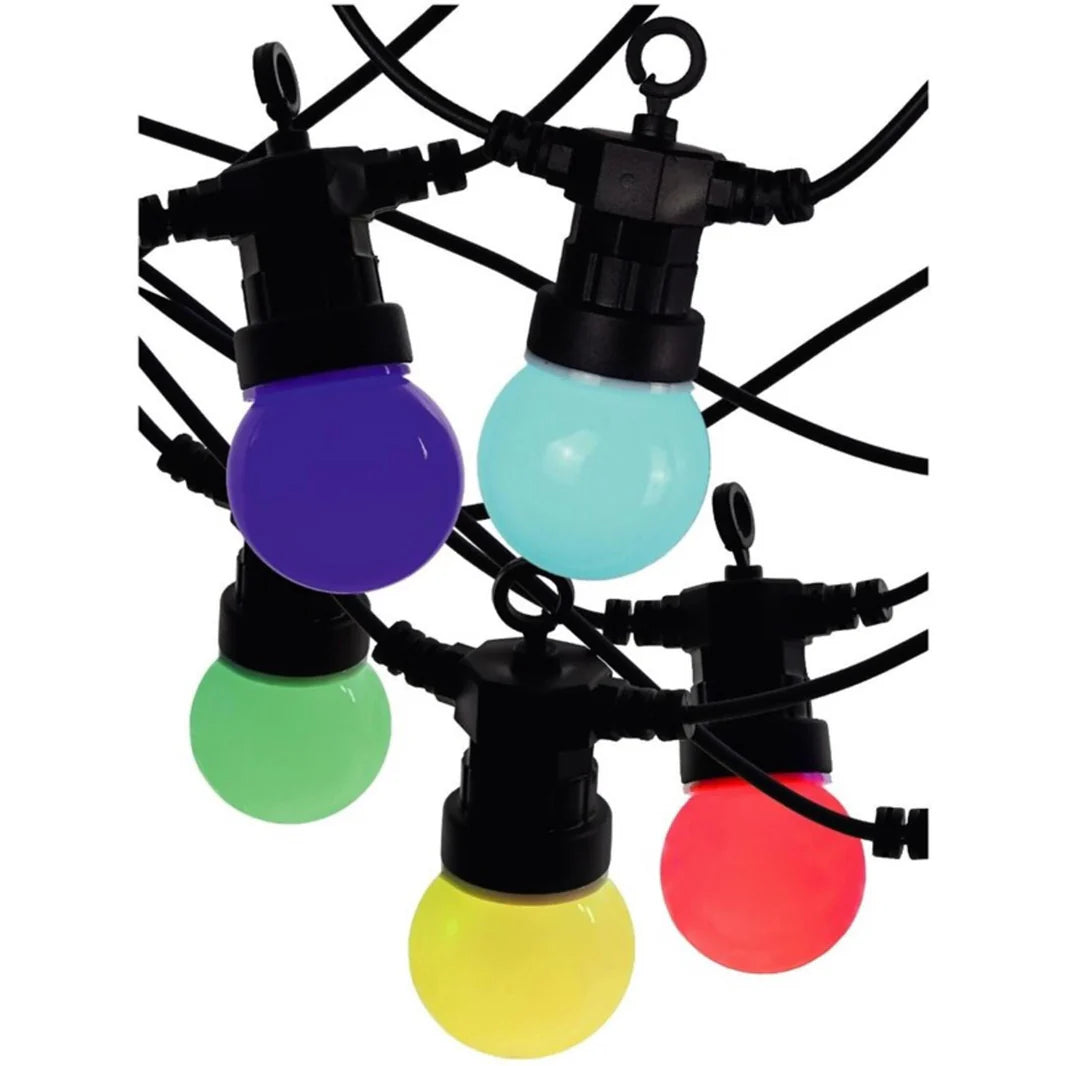 Cadena de luces para exteriores Avide, AOS10LE40LR, 5m RGB - ampliable